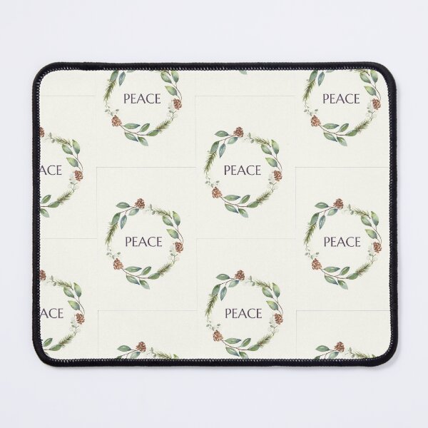Item preview, Simple Winter Peace Wreath designed and sold by lizabeey.