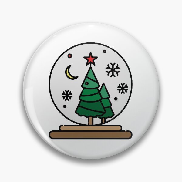 Item preview, Christmas festive snowglobe designed and sold by patsyrosedesign.