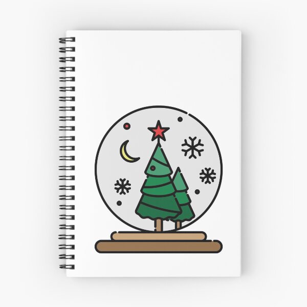 Item preview, Christmas festive snowglobe designed and sold by patsyrosedesign.