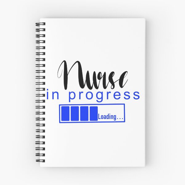 Item preview, Nurse in progress, loading dark blue designed and sold by valeriedana.