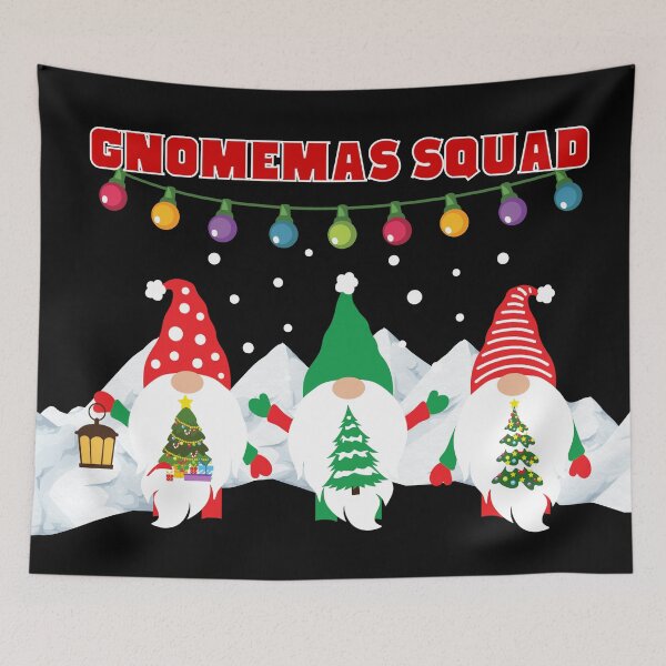 Item preview, Christmas Squad Gnome Family designed and sold by Rainbows Rock.
