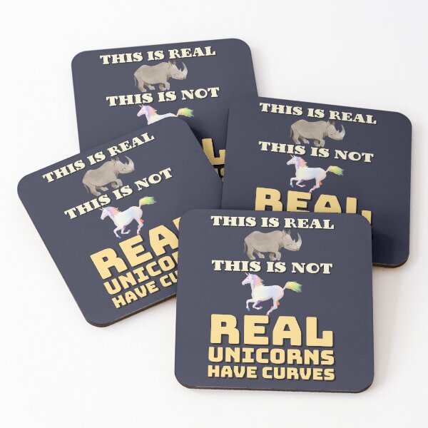 Item preview, Real Unicorns Have Curves , Curvy Self Love designed and sold by IKERAS.