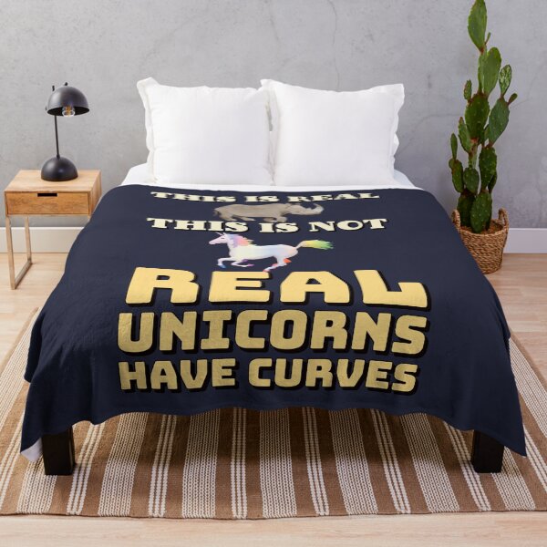 Item preview, Real Unicorns Have Curves , Curvy Self Love designed and sold by IKERAS.