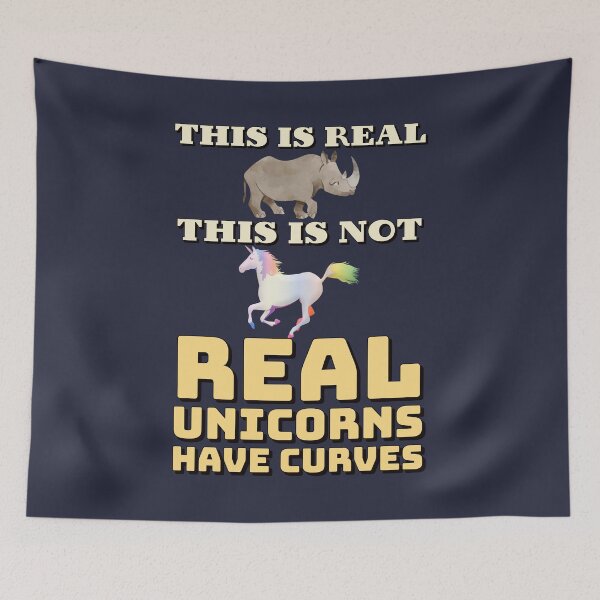 Item preview, Real Unicorns Have Curves , Curvy Self Love designed and sold by IKERAS.