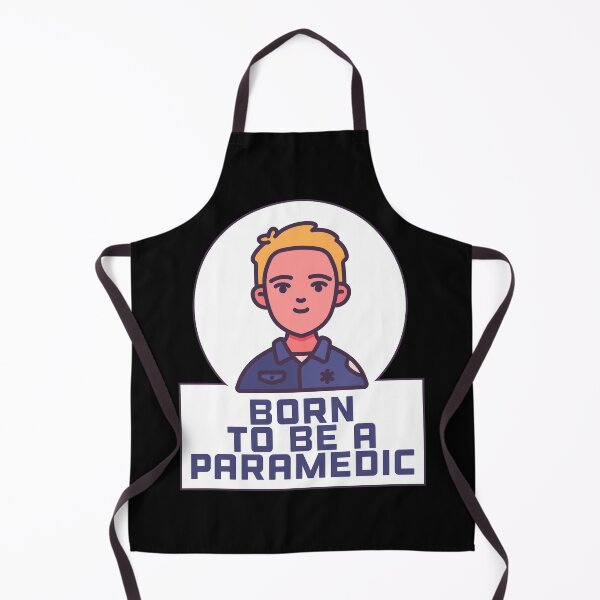 Aperçu de l'œuvre BORN TO BE A PARAMEDIC - Cadeaux pour les étudiants paramédicaux créée et vendue par Fatamimosh.