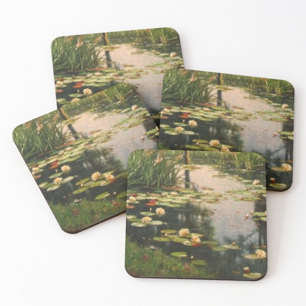 Item preview, Water Lilies II By Henry Biwa designed and sold by ArtHistoryLover.