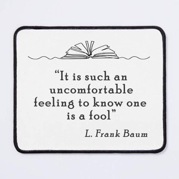 Item preview, L. Frank Baum Quote designed and sold by Patricia Johnston.