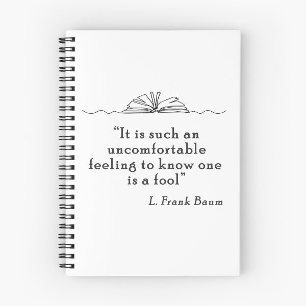 Item preview, L. Frank Baum Quote designed and sold by Patricia Johnston.