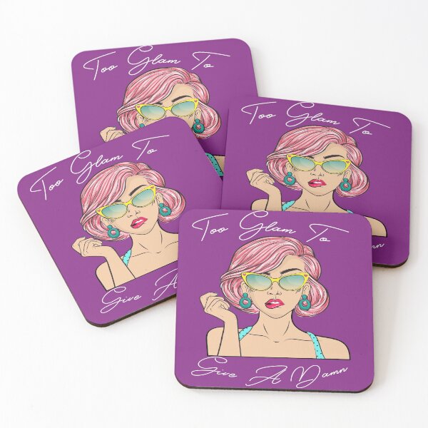 Item preview, Too Glam To Give A Damn designed and sold by LMcDs.