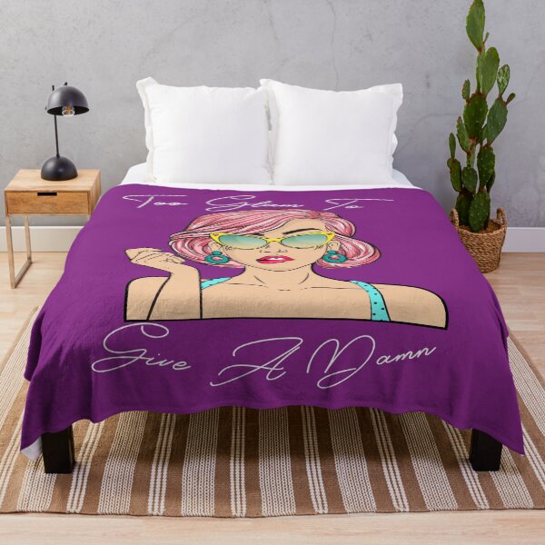 Item preview, Too Glam To Give A Damn designed and sold by LMcDs.