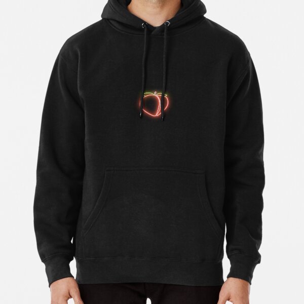 Neon peach hoodie hot sale