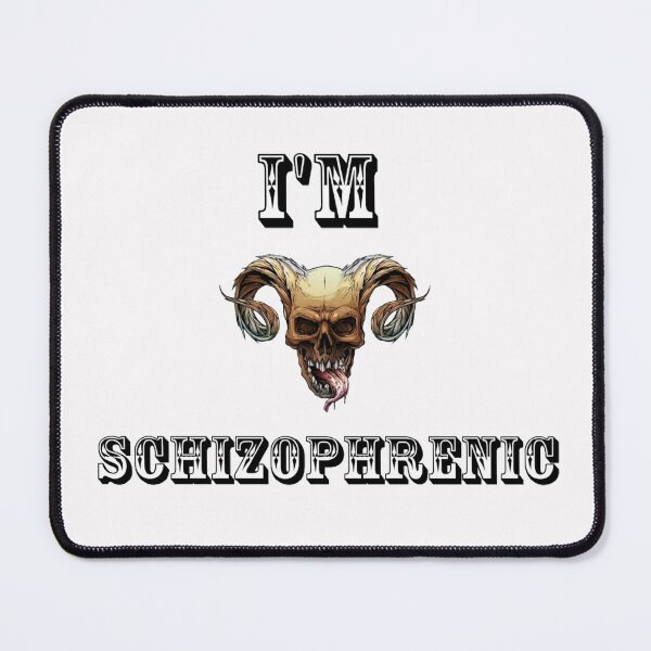 Item preview, Im schizophrenic unisex funny t-shirt. designed and sold by Sloyar.