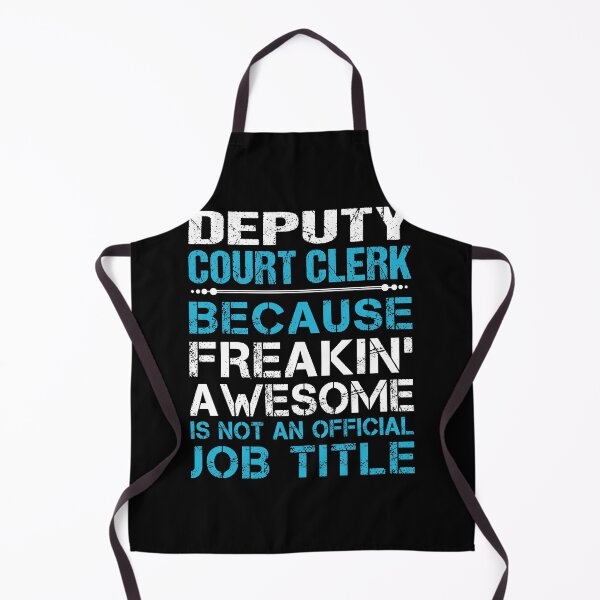 Item preview, Deputy Court Clerk T Shirt - Freaking Awesome Job Gift Item Tee designed and sold by oetate4774.