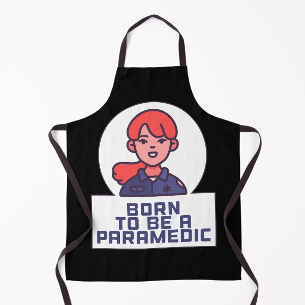 Aperçu de l'œuvre BORN TO BE A PARAMEDIC - Cadeaux pour les ambulanciers paramédicaux créée et vendue par Fatamimosh.