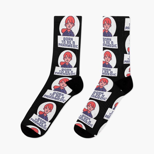 Item preview, BORN TO BE A PARAMEDIC - Gifts For Paramedics designed and sold by Fatamimosh.