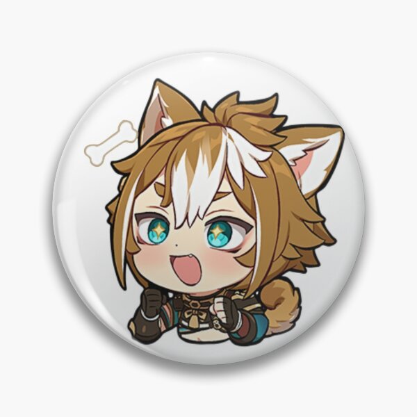 Item preview, Chibi Gorou Genshin Impact Gorou Chibi Cute  designed and sold by Omagatoki.