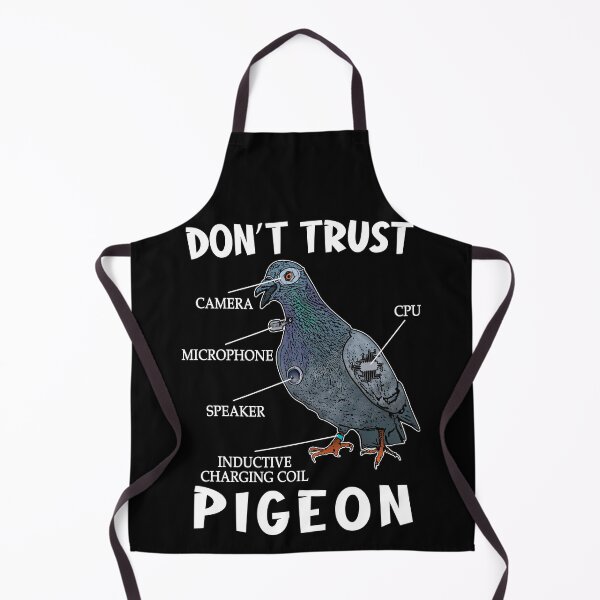 Item preview, Dont Trust Pigeon Funny Bird Spies Conspiracy Theory Birds designed and sold by Teeses.