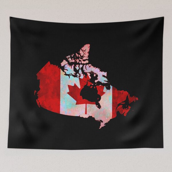 Item preview, Canada map of magic colors designed and sold by RafaelLima7.