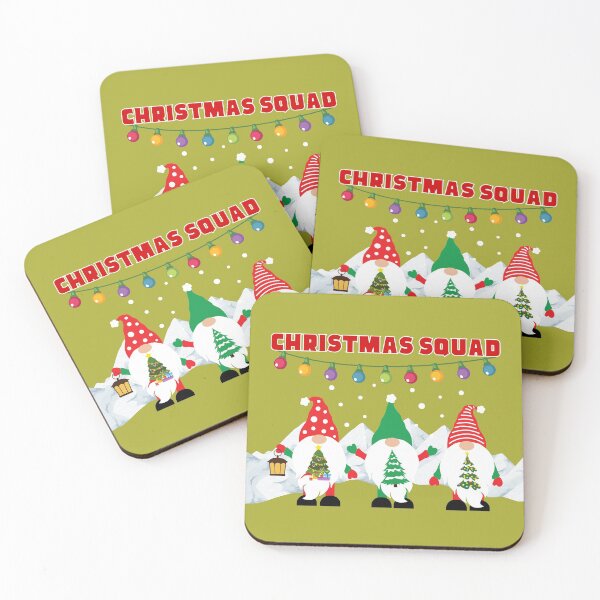 Item preview, Christmas Squad Gnome Family designed and sold by Rainbows Rock.