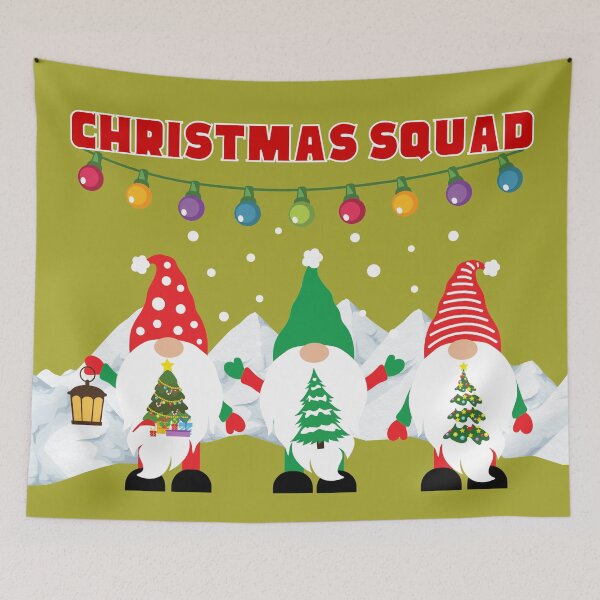 Item preview, Christmas Squad Gnome Family designed and sold by Rainbows Rock.