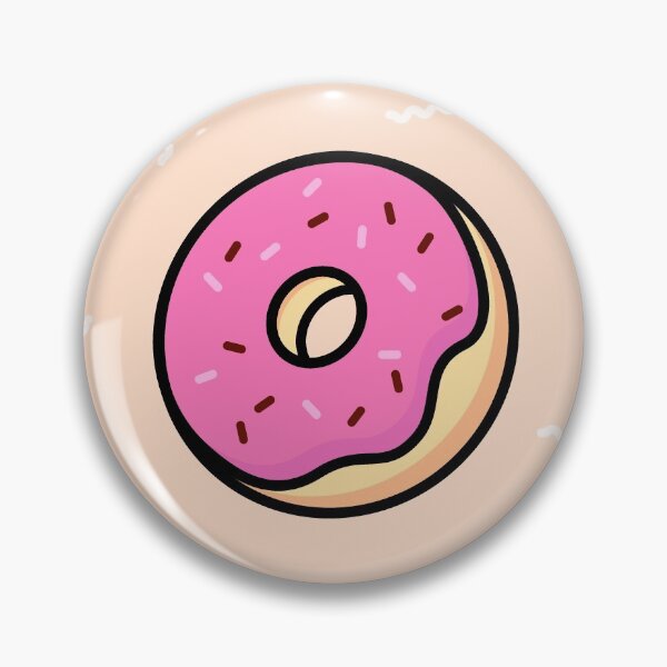 Item preview, Cute Donuts Pattern designed and sold by GodouGoda.