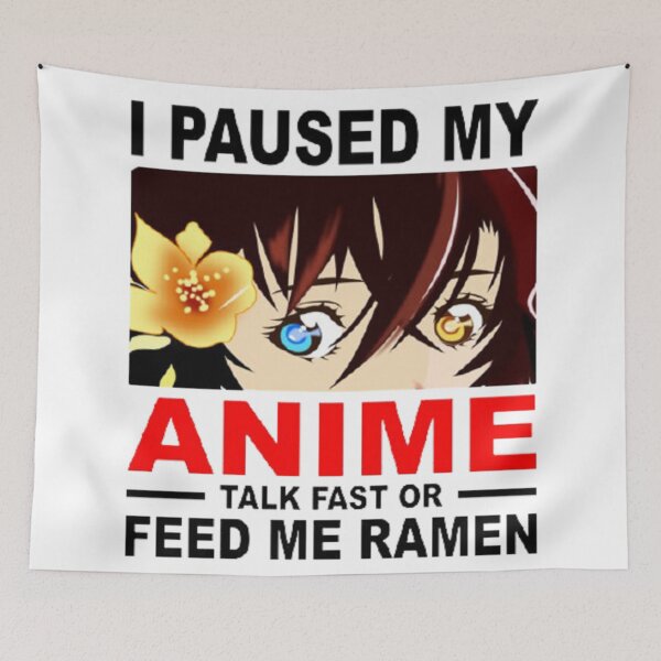Item preview, anime paused talk fast designed and sold by Savchenko4Shop.
