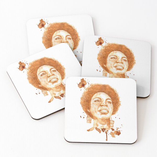 Item preview, Nina Simone Coffee painting designed and sold by erlonmoura.