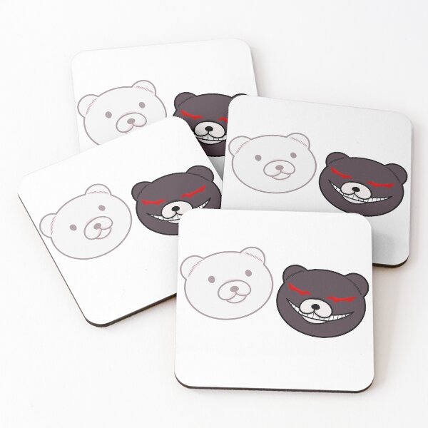 Item preview, Junko Enoshima Monokuma Hair Pins designed and sold by nagisasmixtape.