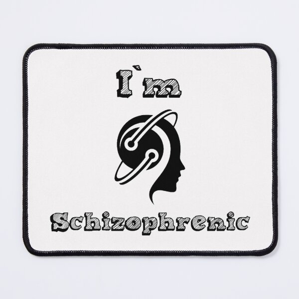 Item preview, Im schizophrenic unisex funny t-shirt. designed and sold by Sloyar.