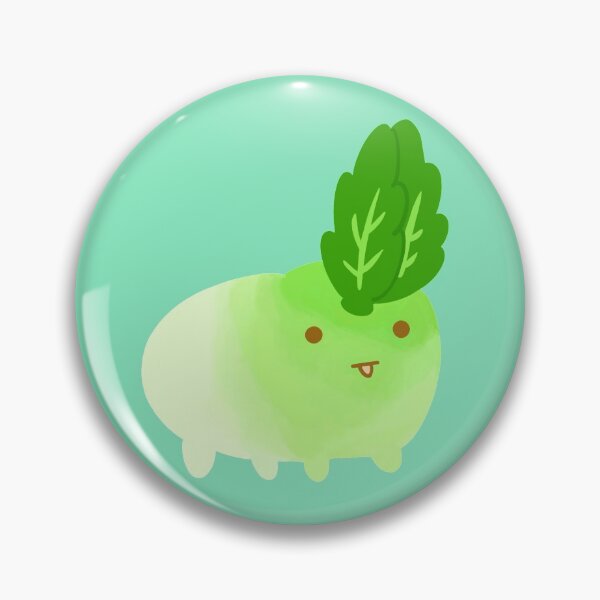 Item preview, Cute daikon radish creature designed and sold by dedtired.