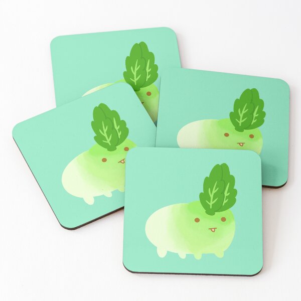 Item preview, Cute daikon radish creature designed and sold by dedtired.