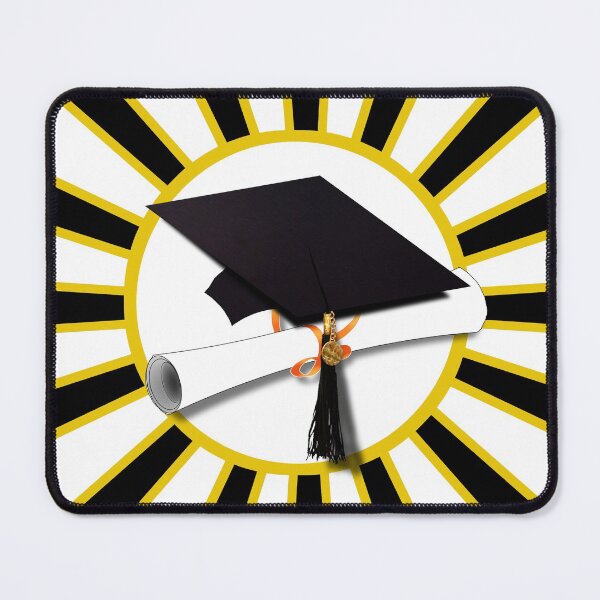 Item preview, Black and Gold School Colors Graduation   designed and sold by Gravityx9.