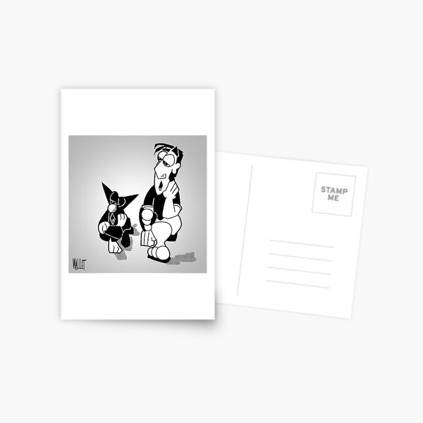 Cat Bros, Hangin' Out Postcard