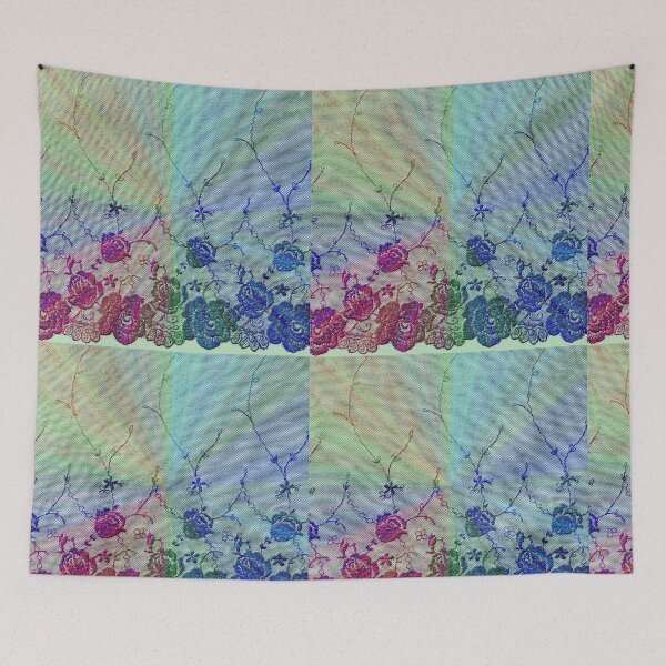 Item preview, Lace Rose Rainbow Garden designed and sold by Delights.