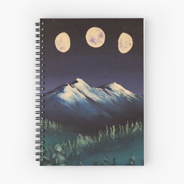 Item preview, Moon Phase Mountain designed and sold by theartofdeb.
