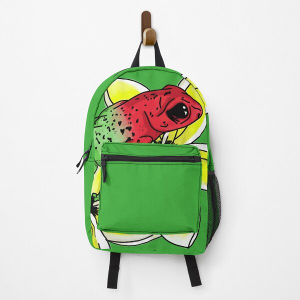 Item preview, Poison Dart Frog & Plumeria designed and sold by kaotattoos.