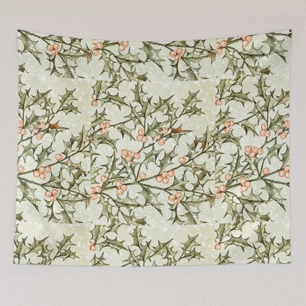 Item preview, Pastel Colored Holly With Berrys,  llex aquifolium  Decorate For The Holidays. designed and sold by lduke47.