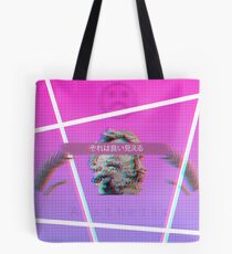 Vaporwave glitched Tote Bag