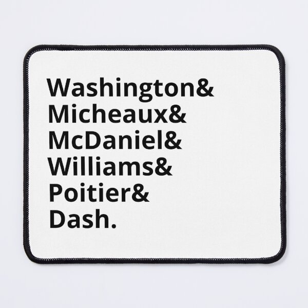 Item preview, Historic Black Filmmakers Ampersand (Black) designed and sold by goodbai.