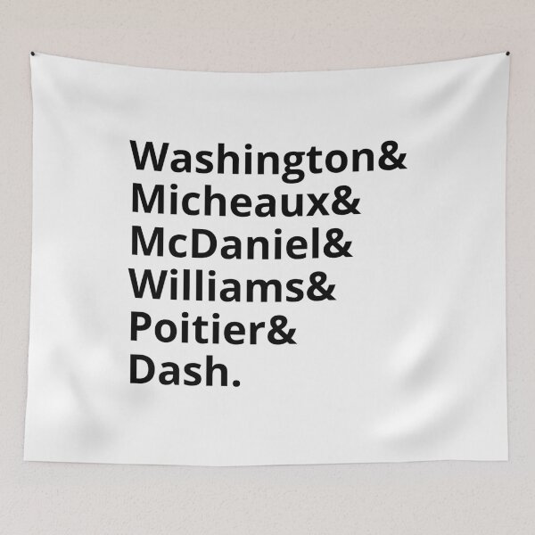 Item preview, Historic Black Filmmakers Ampersand (Black) designed and sold by goodbai.