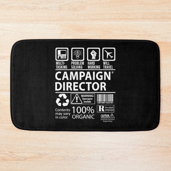 Item preview, Campaign Director T Shirt - MultiTasking Certified Job Gift Item Tee designed and sold by oslandefren.