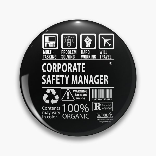 Item preview, Corporate Safety Manager T Shirt - MultiTasking Certified Job Gift Item Tee designed and sold by andahanson.