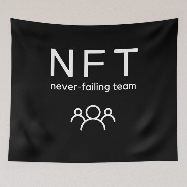 Item preview, NFT - never failing team (C) designed and sold by Jasmin's Fashion World.