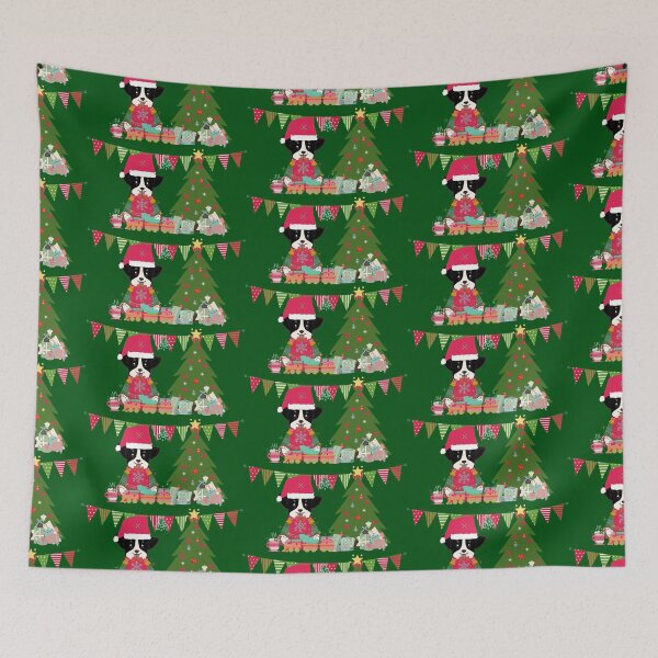 Item preview, Suave Corgi celebrates Christmas! - The Cool sophisticated Puppy! designed and sold by LukjanovArt.