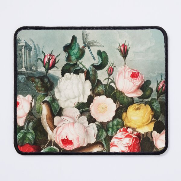 Item preview, Roses from The Temple of Flora (1807) by Robert John Thornton designed and sold by IslandArt.