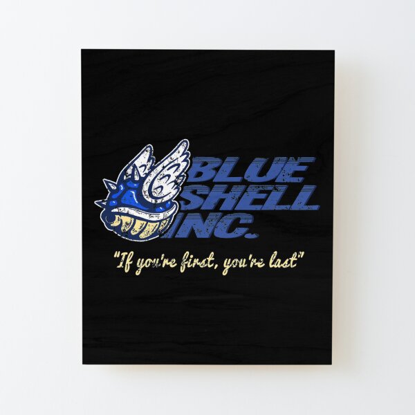 Blue Shell Inc.   Wood Mounted Print