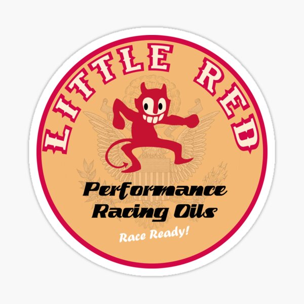 Hotrod Racing Oil-Etikett Sticker