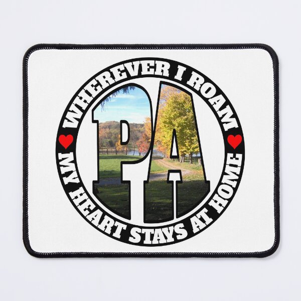 Item preview, Heart Stays Home - Pennsylvania designed and sold by DonDota.