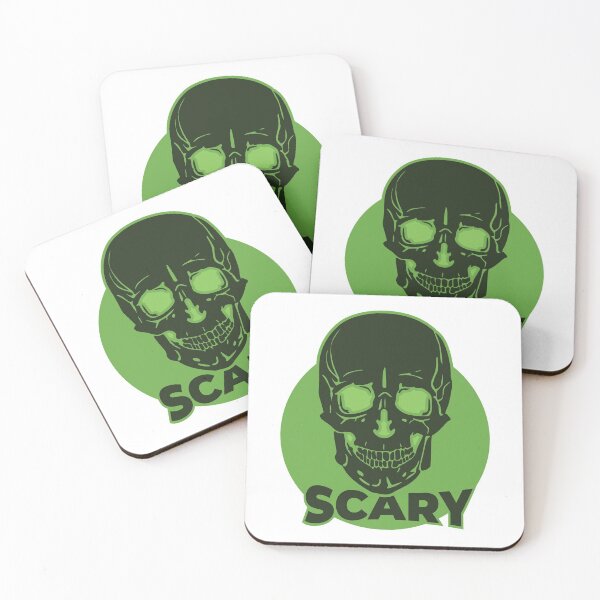 Item preview, scary dearh skull designed and sold by Niche  me on.