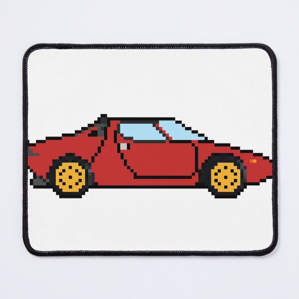Item preview, Stratos Rally Car Pixel Art Image designed and sold by Rallyaddict.